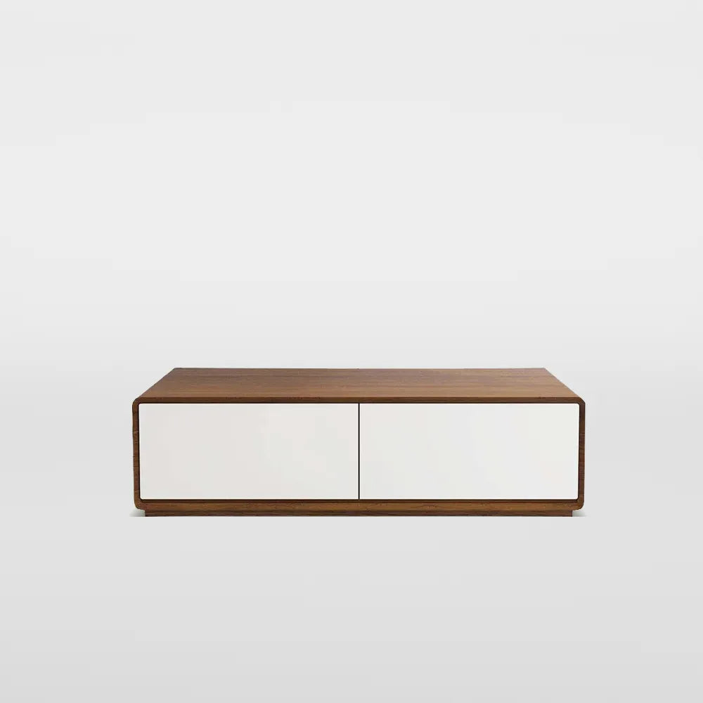 Table basse rectangulaire en bois de 51 po avec rangement