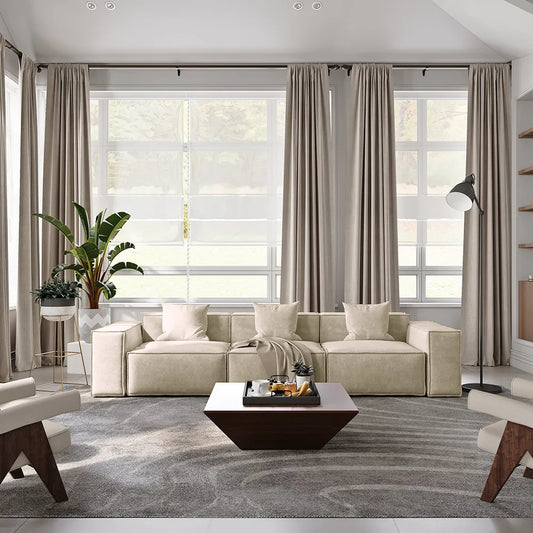 115.75’’ Minimalist Modular Sofa