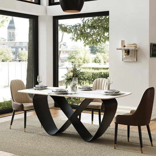 Amara - Rectangular Sintered Stone Dining Table