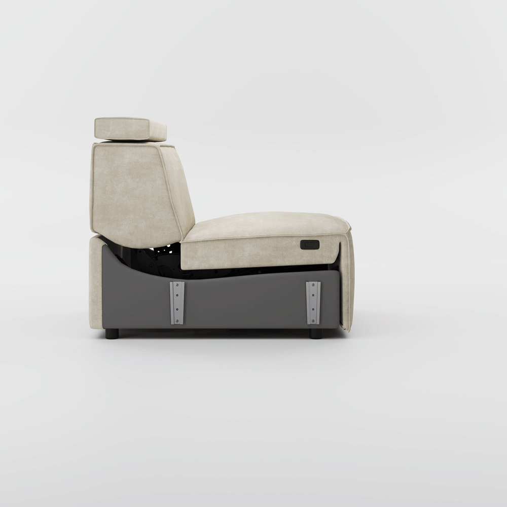 Canapé inclinable électrique minimaliste Pro de 84,27 po