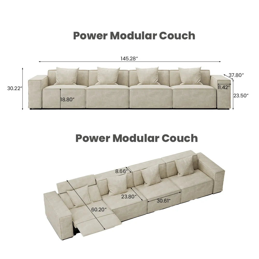 Barrett-Power Reclining Sofa