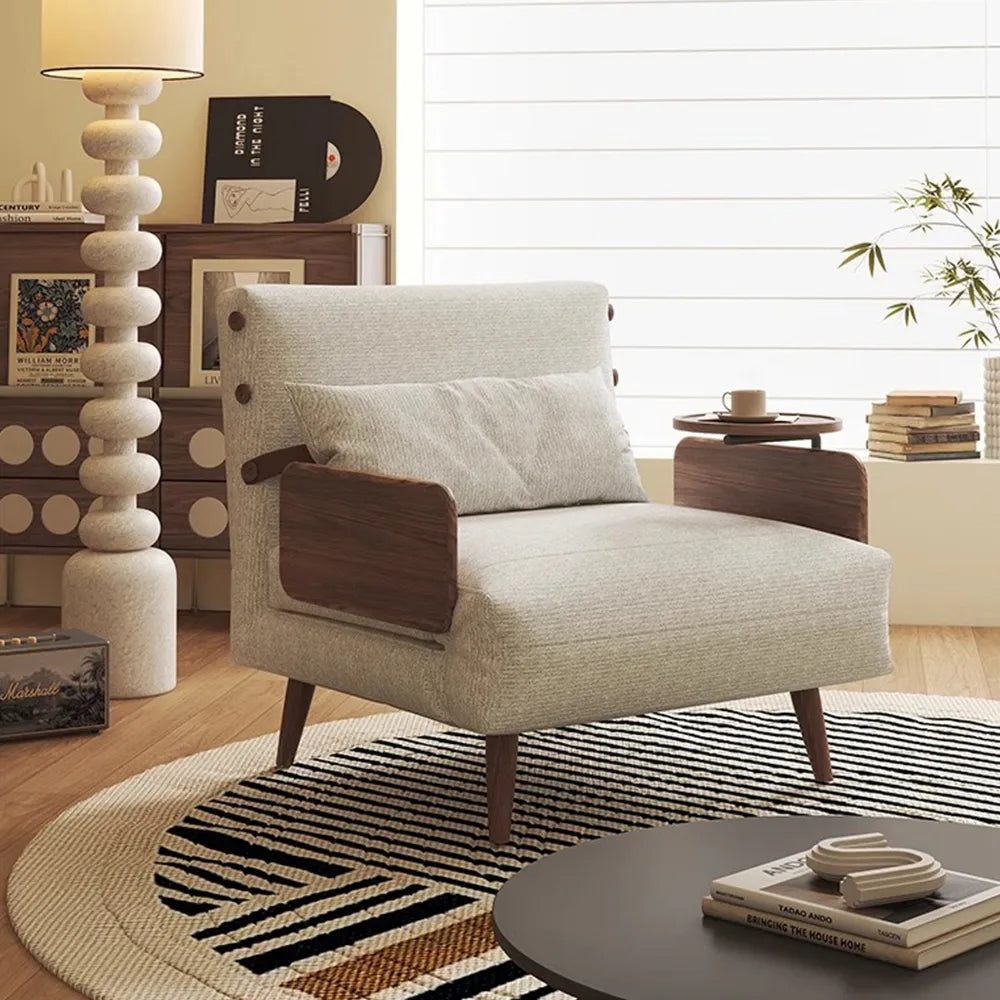 Chaise d'appoint pliante verte de 35,43 pouces