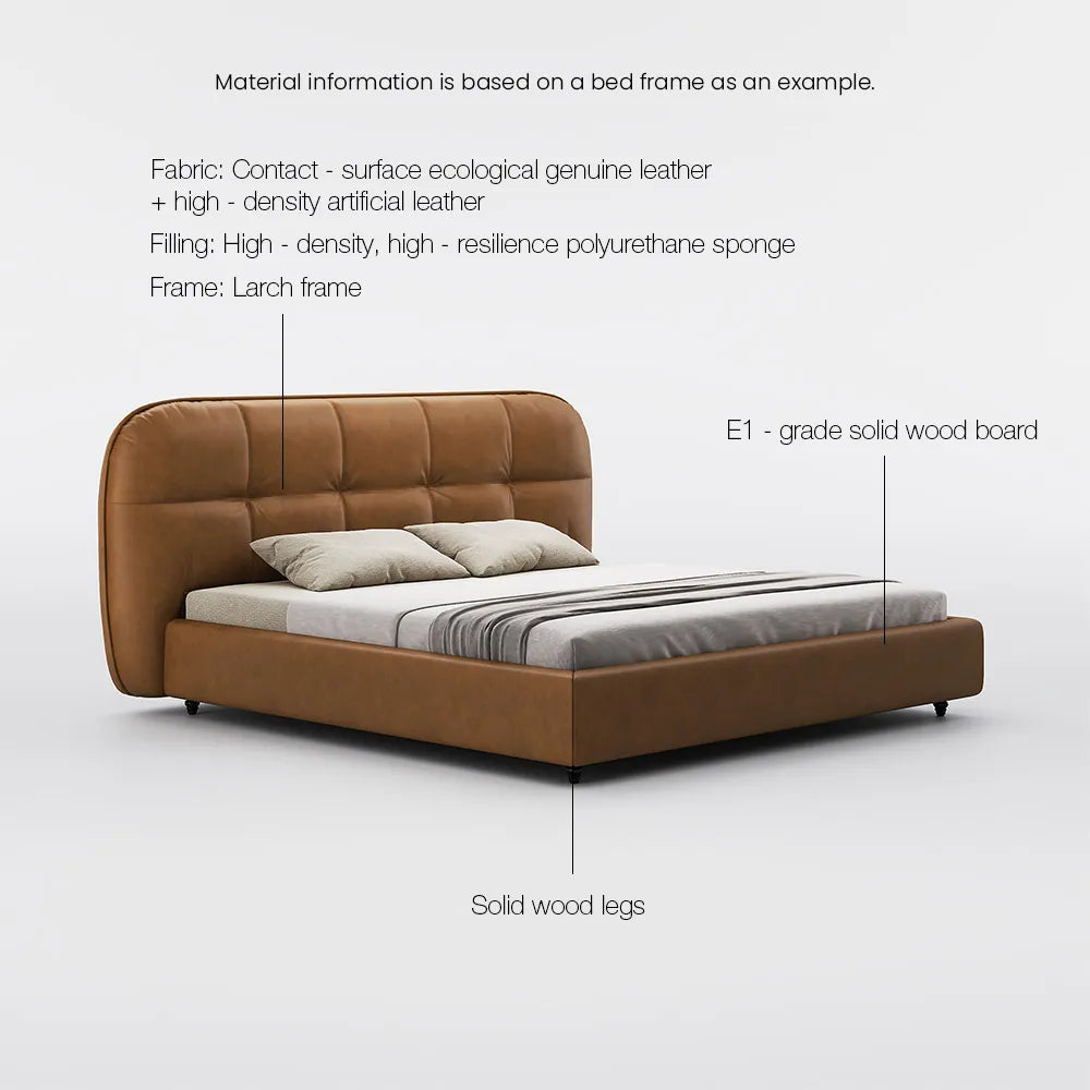 Toast - Leather Upholstered Bed
