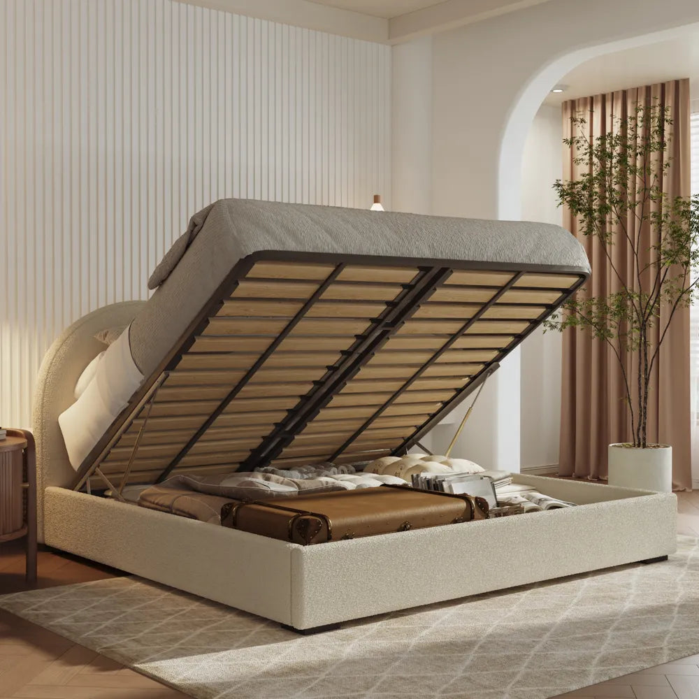 Cadre de lit King Size Cloud avec rangement