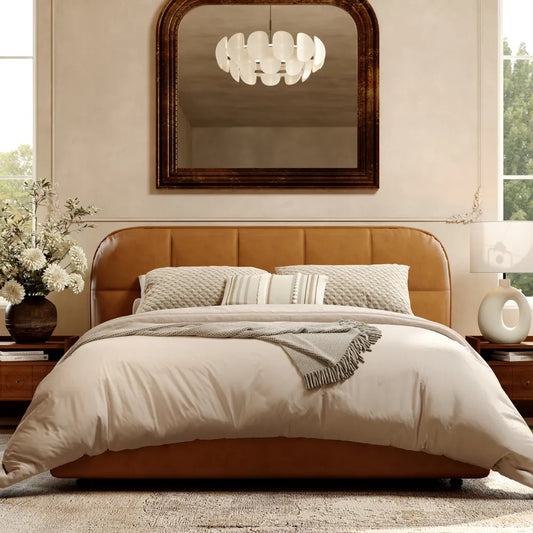Toast - Leather Upholstered Bed