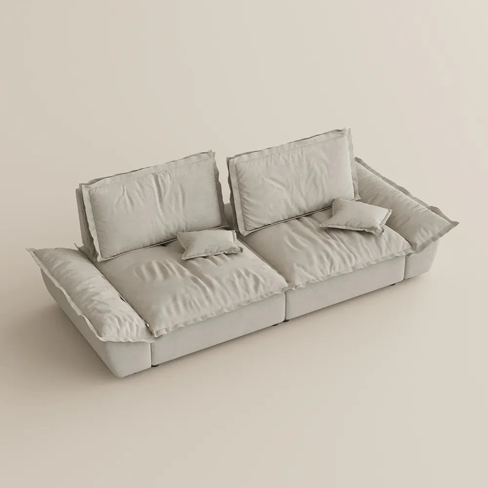 104.33" Sailboat Deep Sofa with Adjustable Backrest