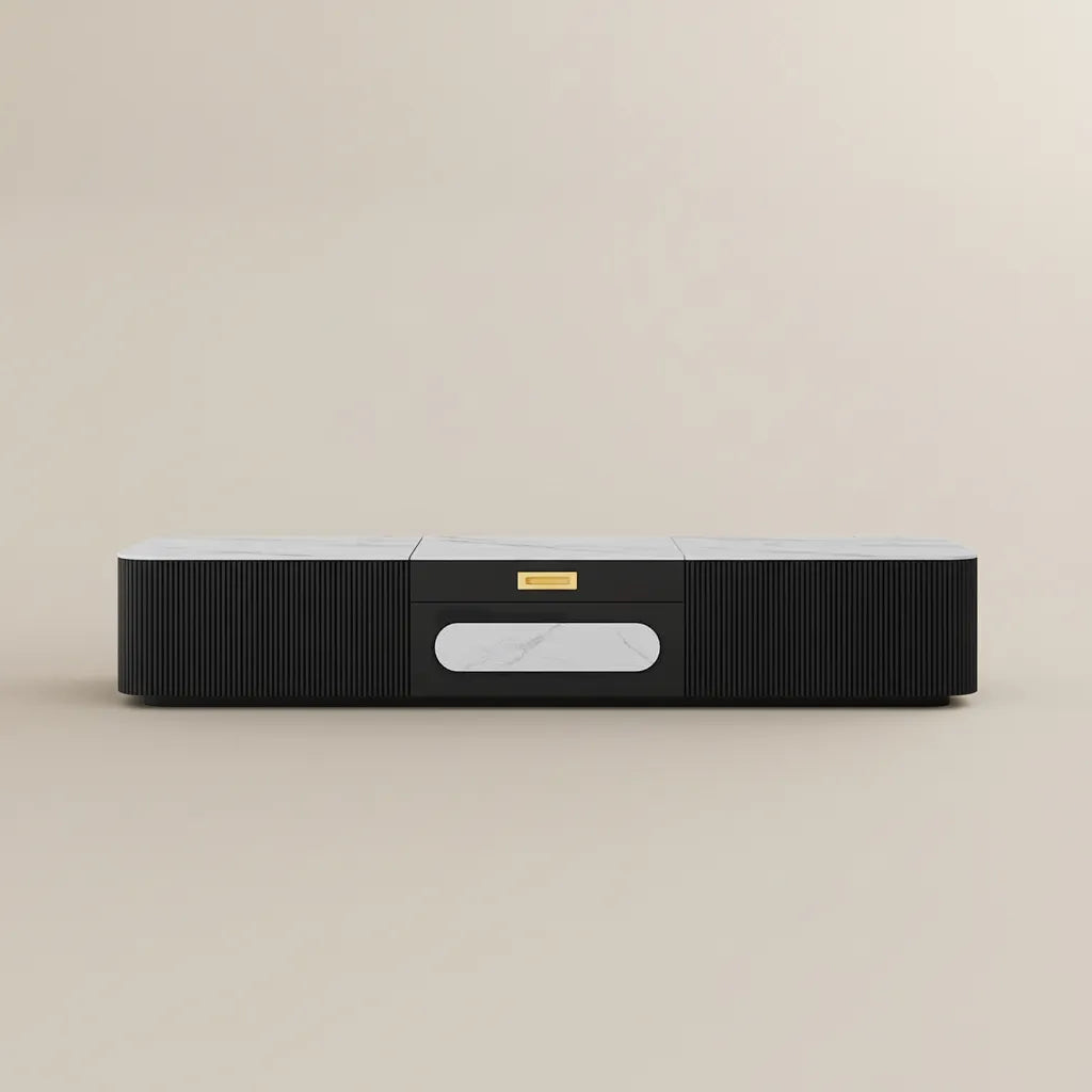 63" Modern TV Stand for Projector