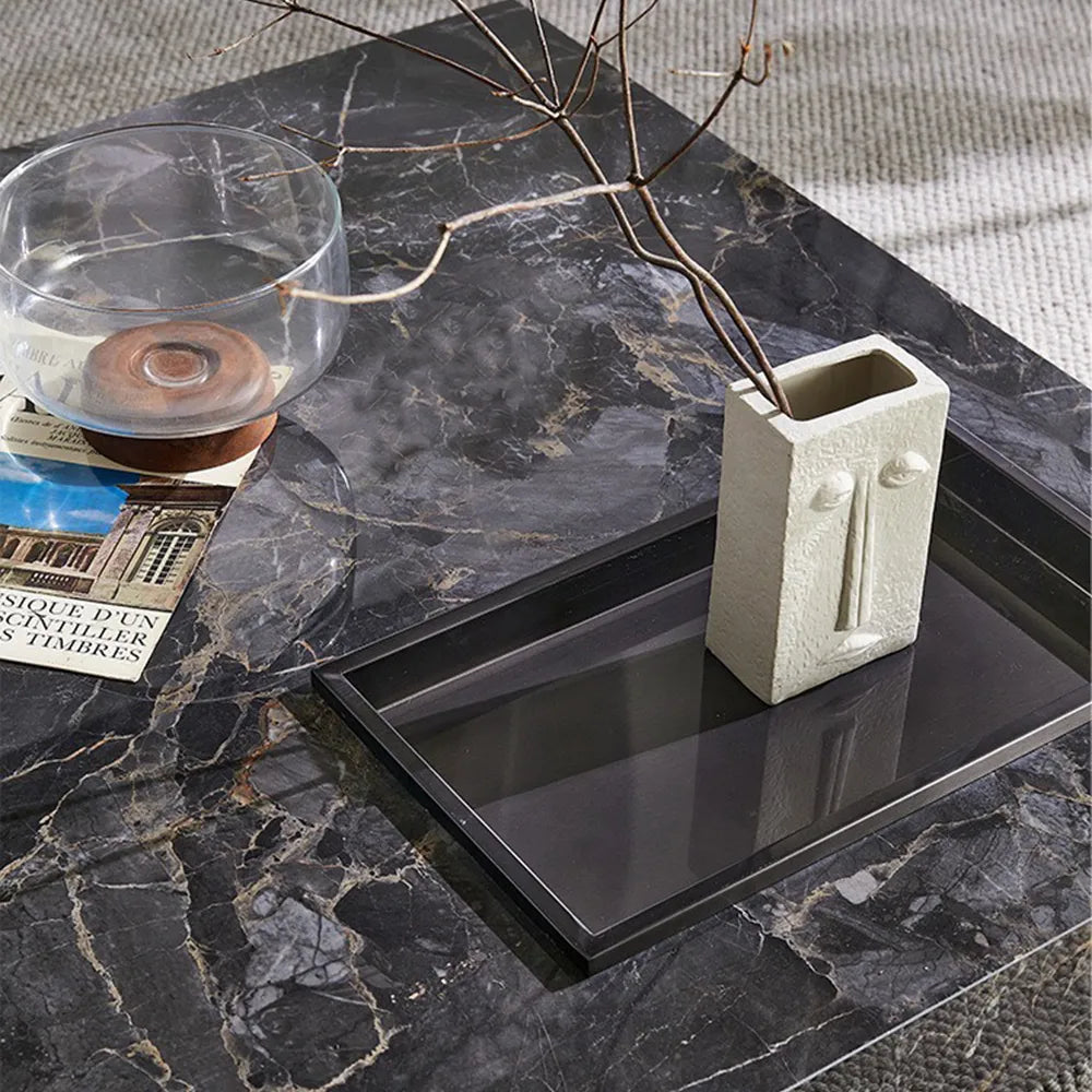Table basse noire moderne