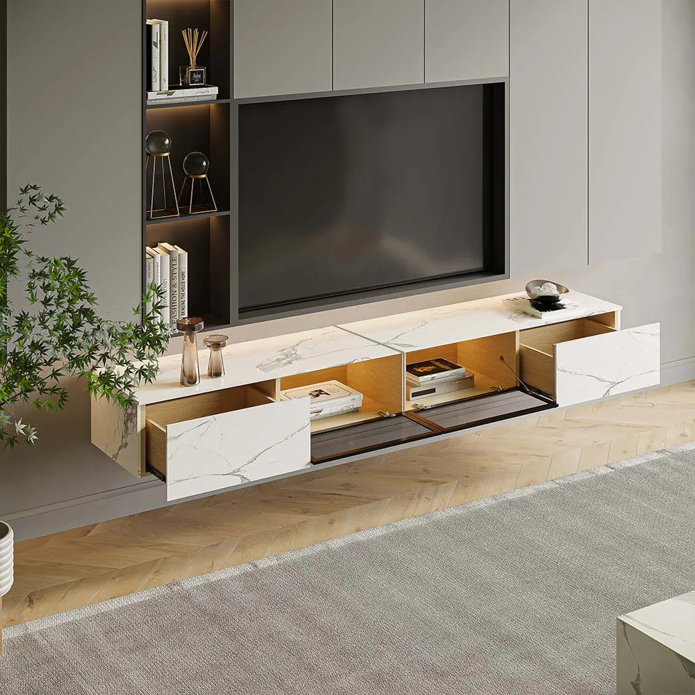 Meuble TV mural flottant