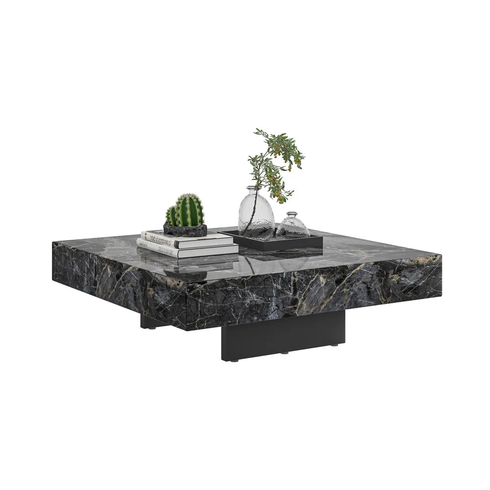 Table basse noire moderne