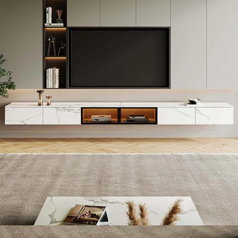 Meuble TV mural flottant
