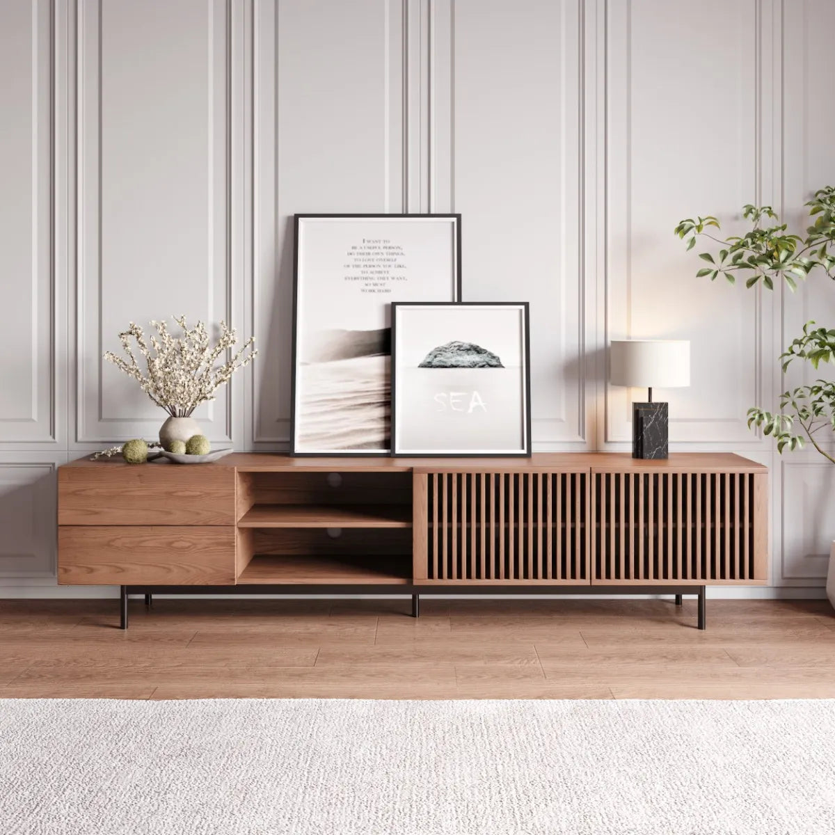VISION - Meuble TV moderne du milieu du siècle