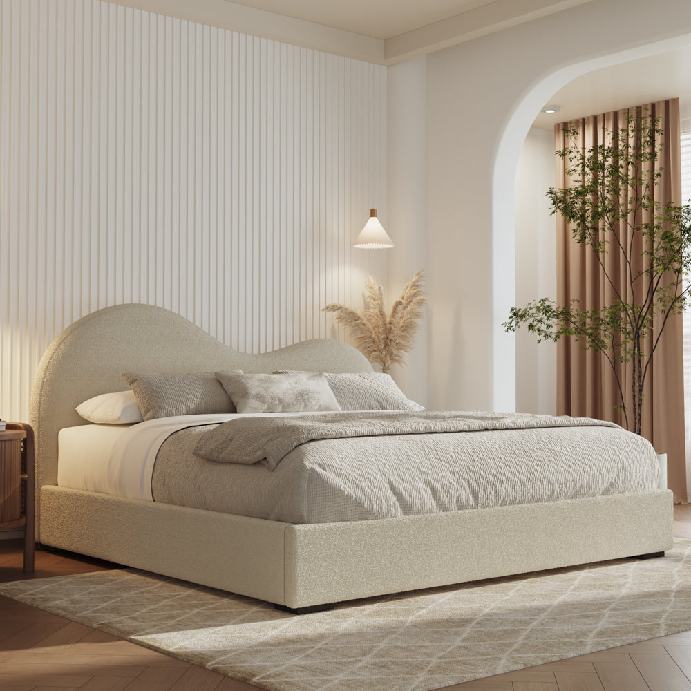 beige-boucle-queen-without-storage-main