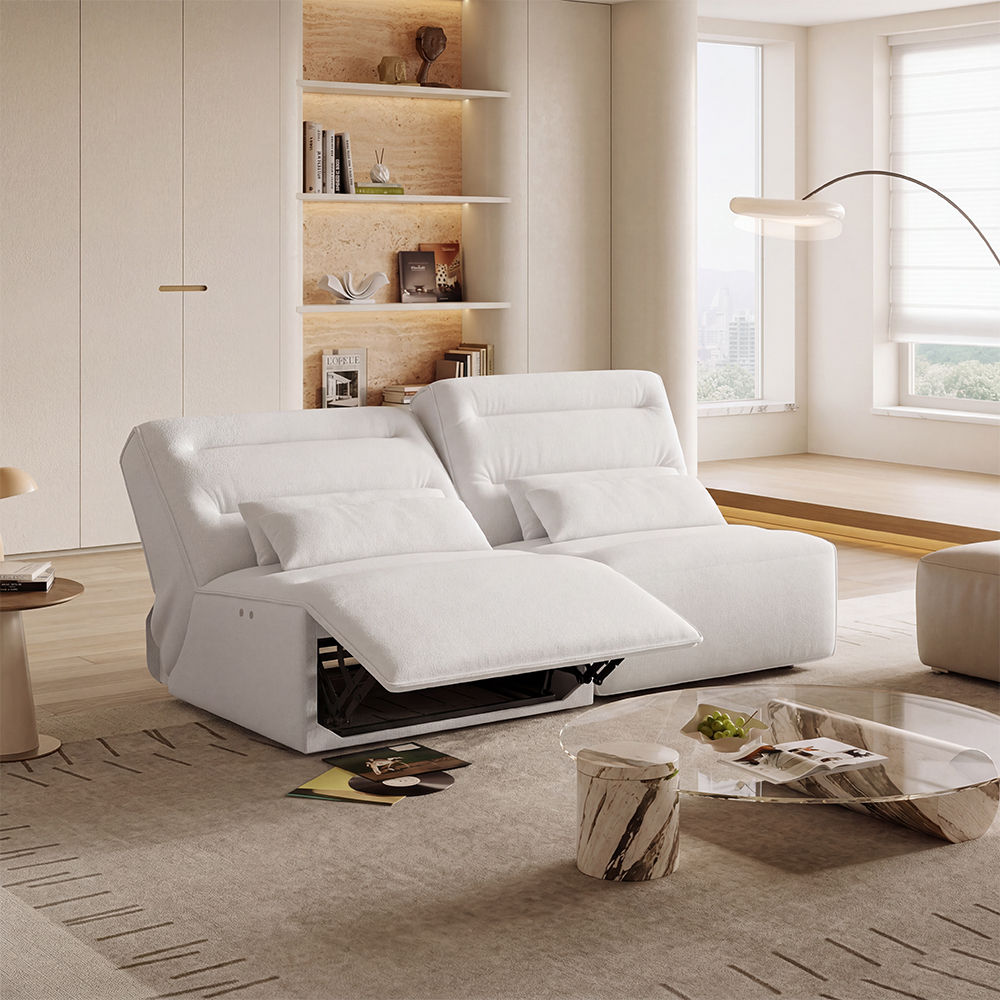 Halune - Causeuse inclinable électrique moderne de 67 po