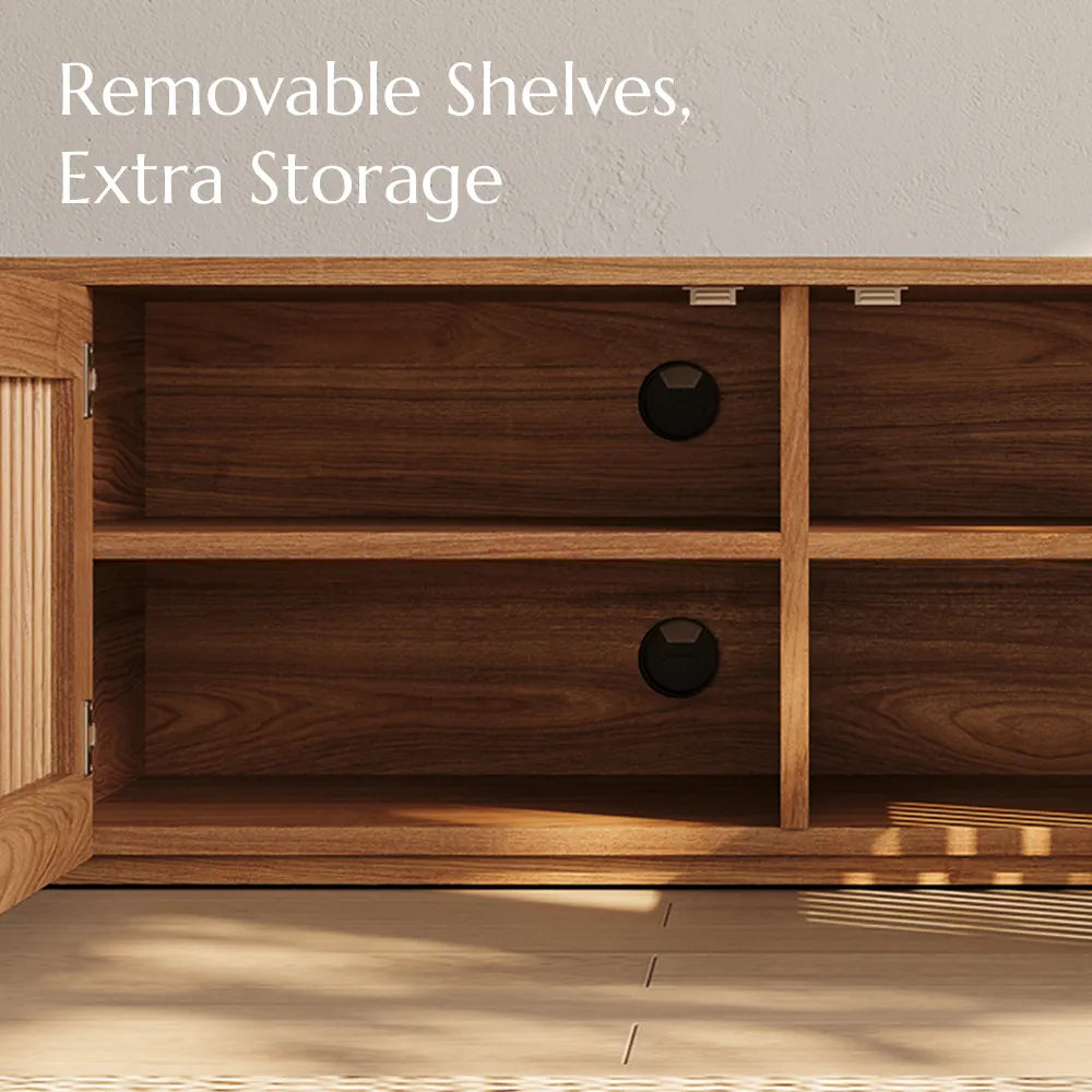 Aeolus-59" Modern Wood TV Stand