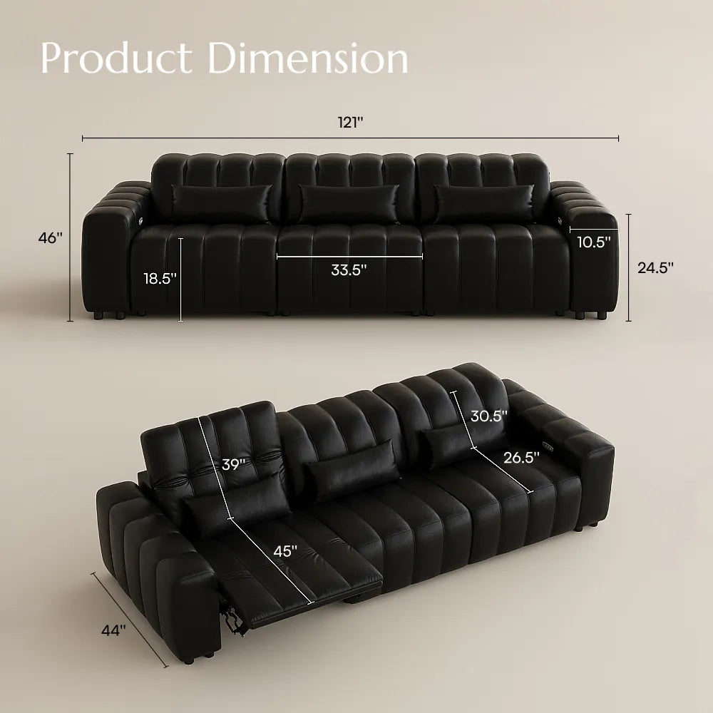 Melody-Dual Power Reclining Sofa