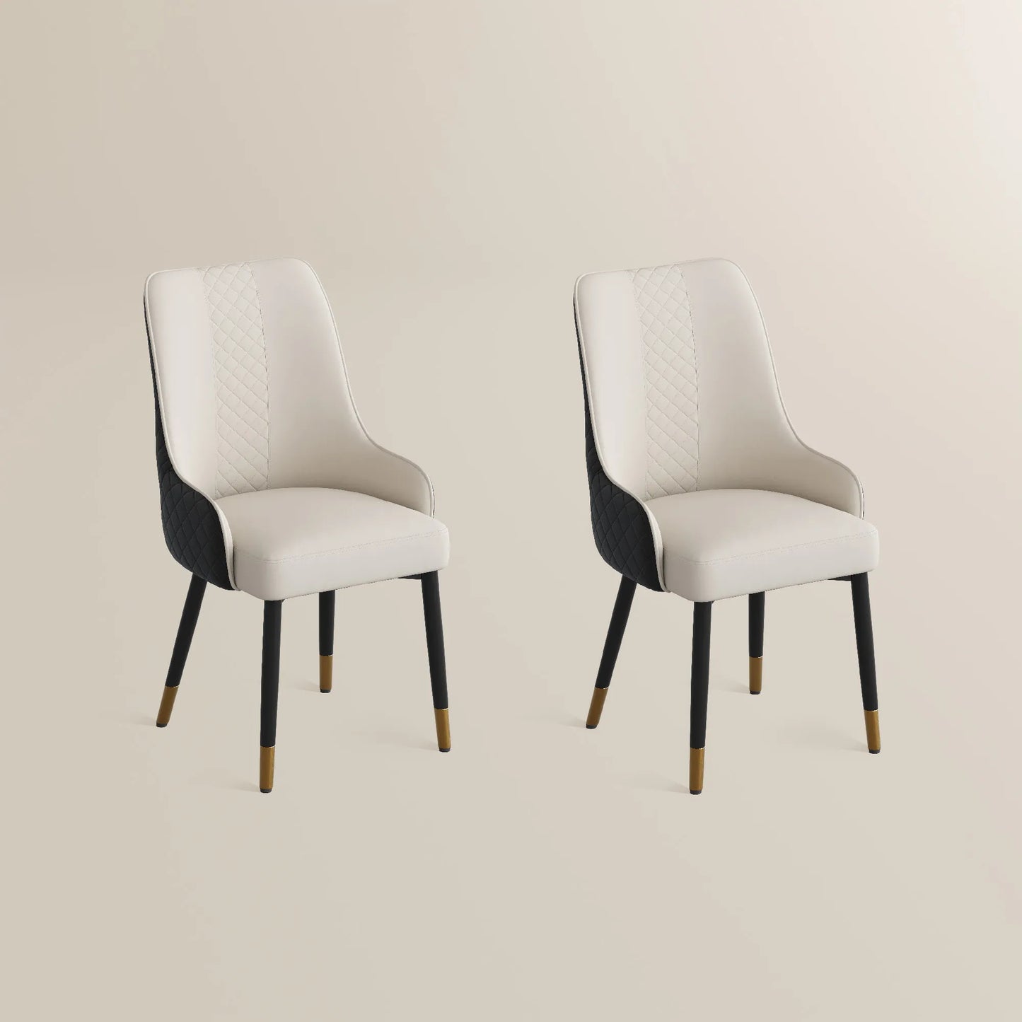 Modern Upholstered Dining Chairs Set of 2