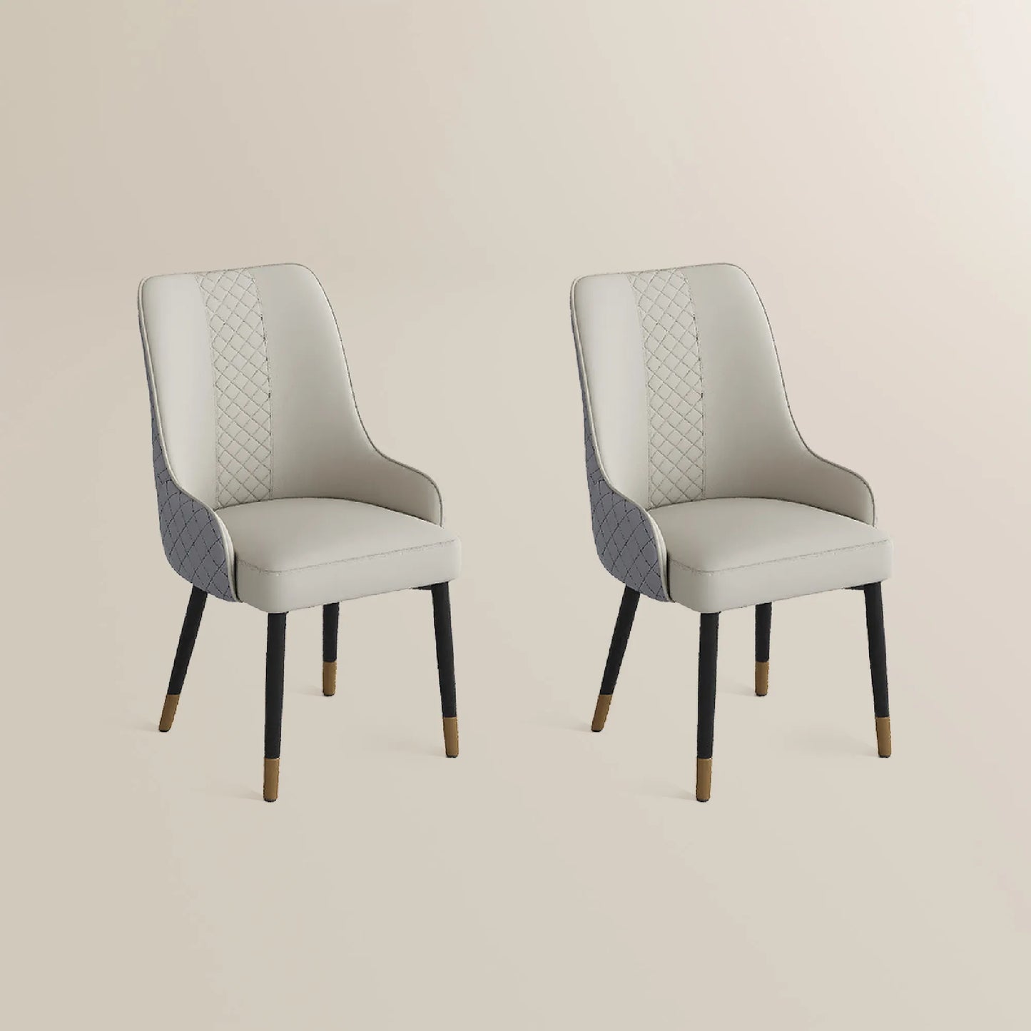 Modern Upholstered Dining Chairs Set of 2