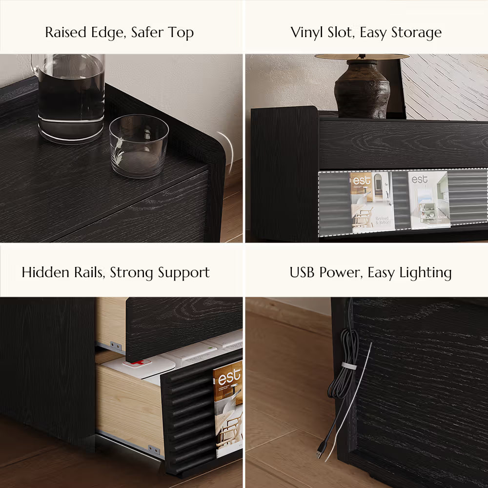 Ansel-70.87" Mid-Century TV Stand