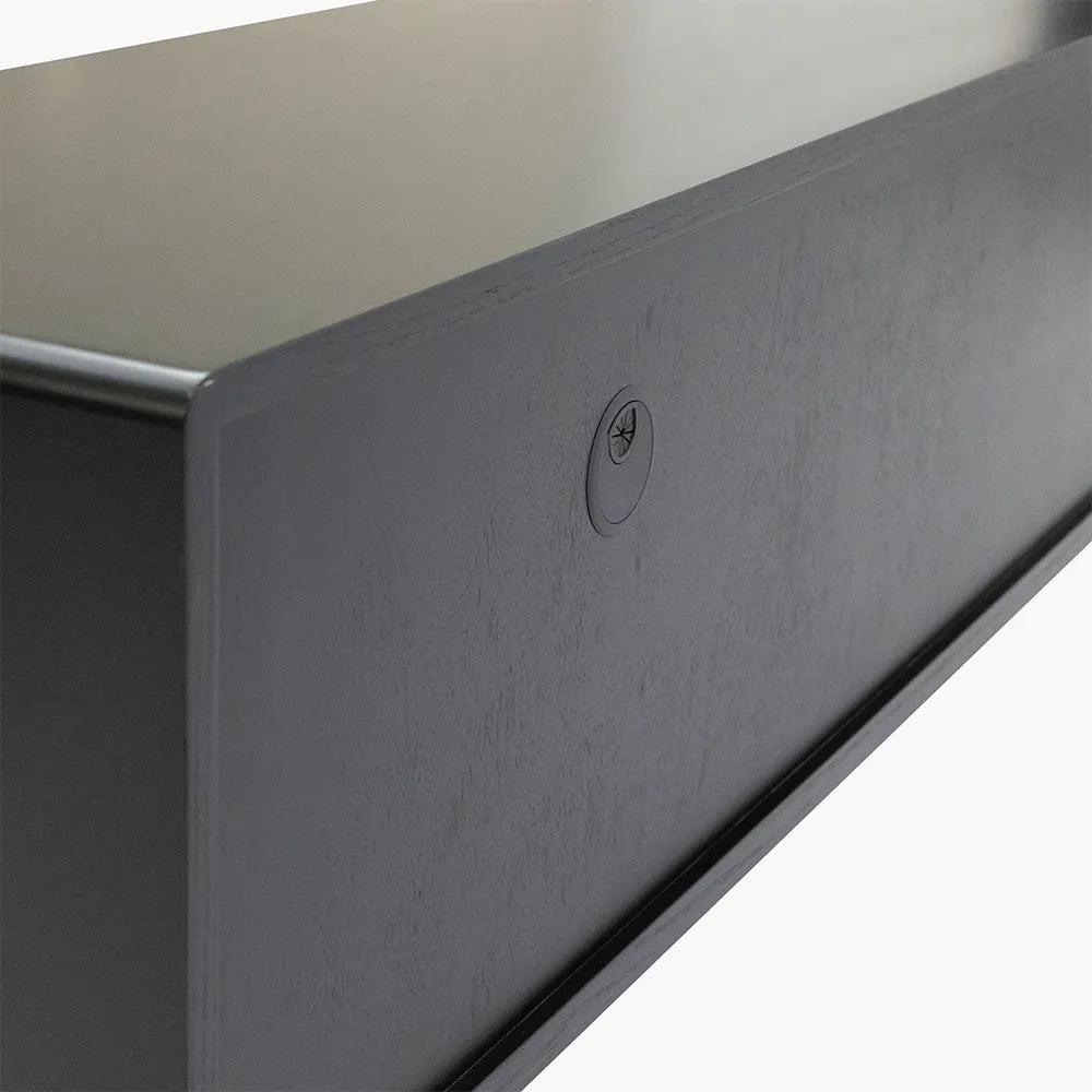 78.74" Mid-Century Modern Fluted TV Stand