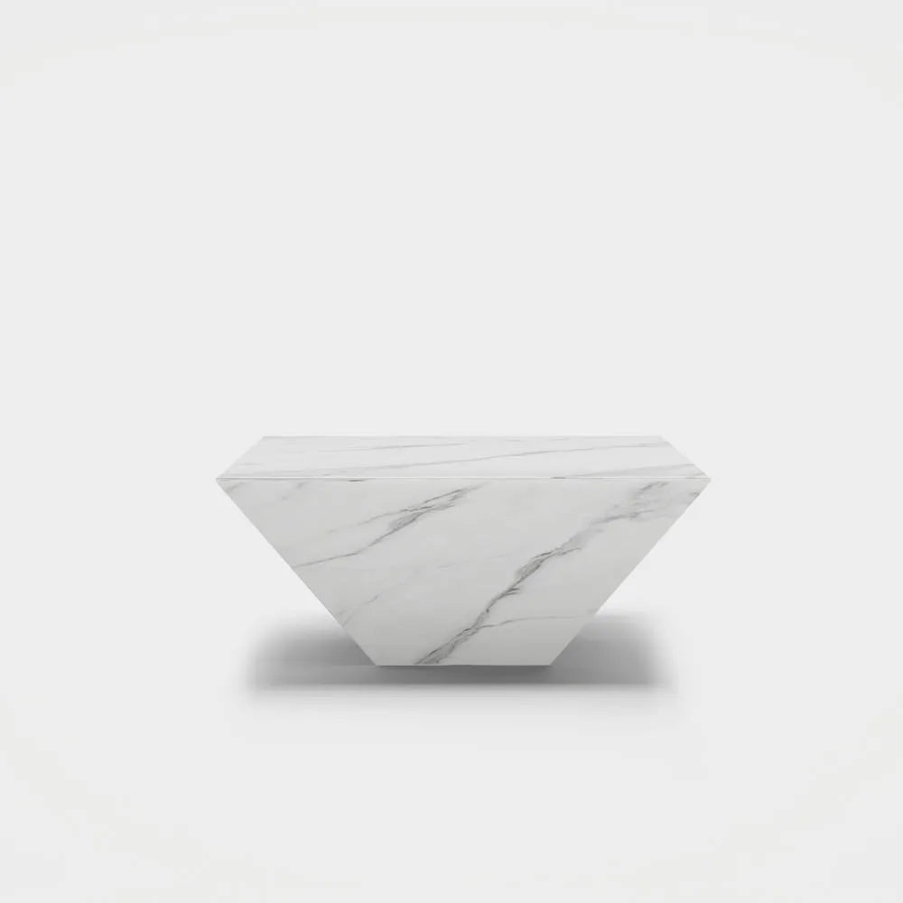 Table basse carrée moderne de 31,5 po