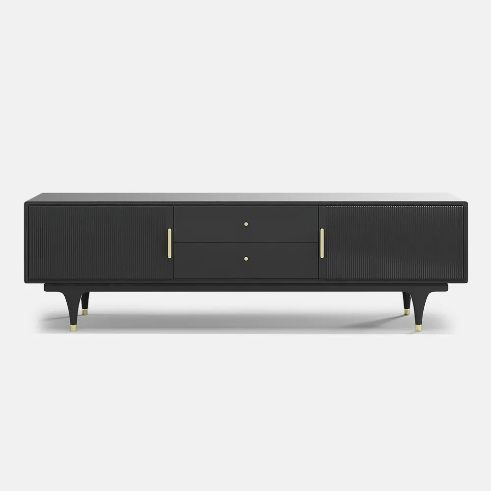 78.74" Mid-Century Modern Fluted TV Stand