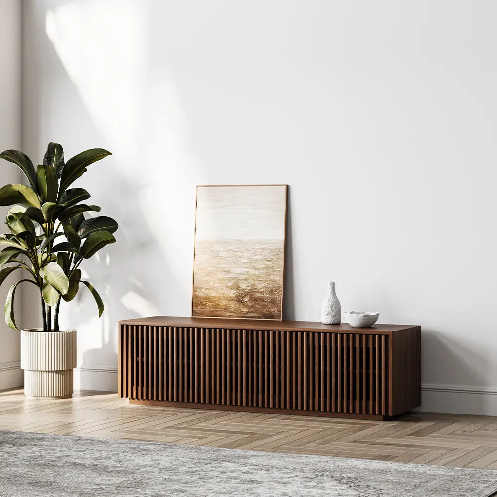 Aeolus-59" Modern Wood TV Stand