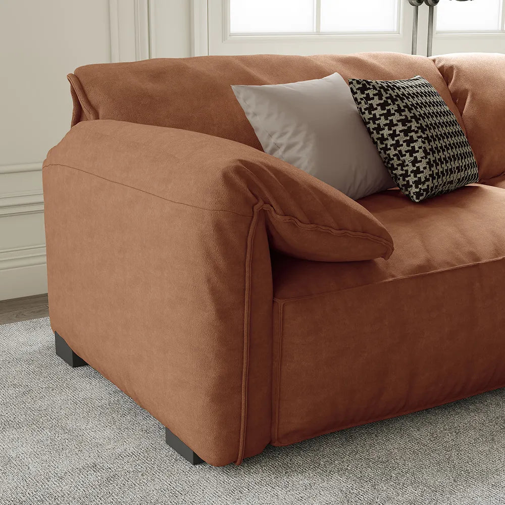 Canapé minimaliste à assise profonde