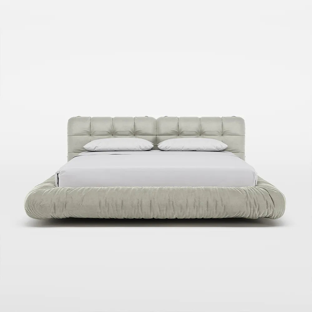 Lit queen size rembourré Marshmallow 