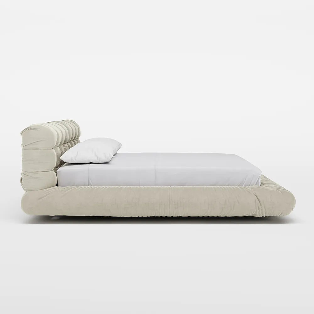 Lit queen size rembourré Marshmallow 