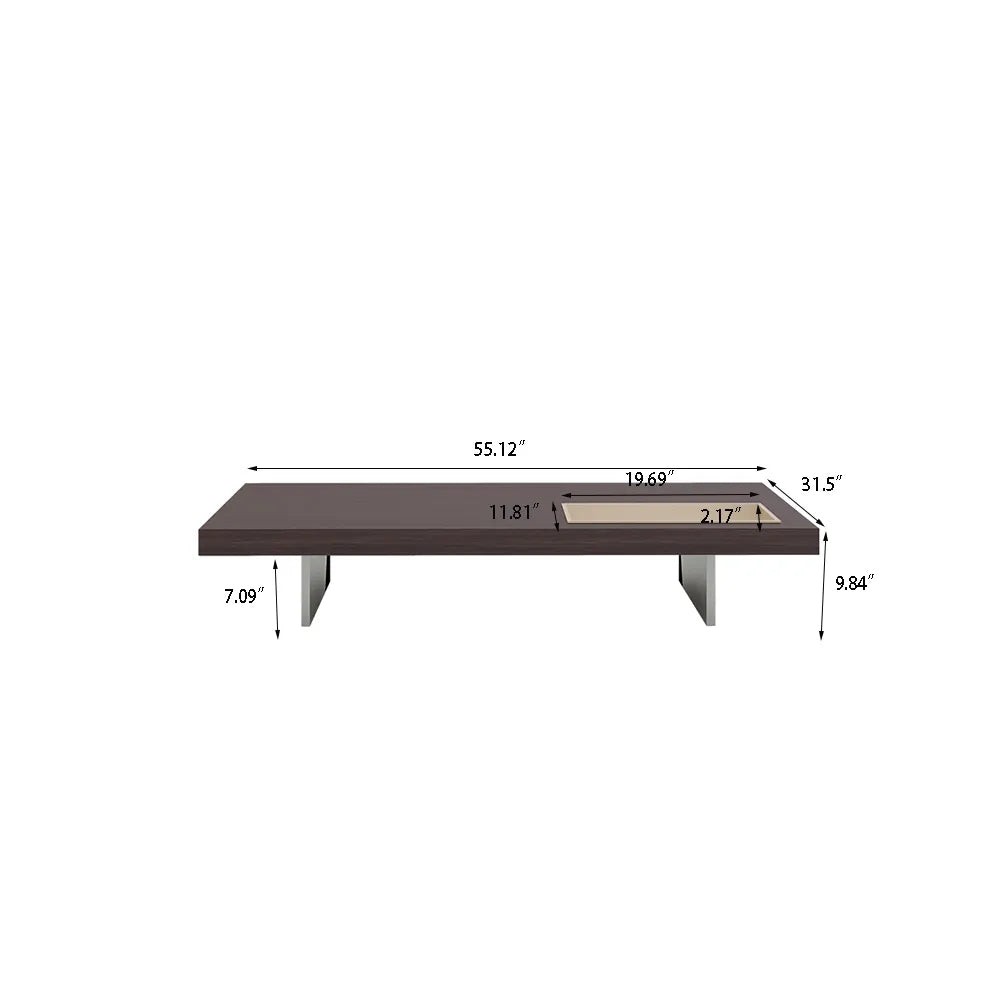Mid-century Modern Rectangular Coffee Table