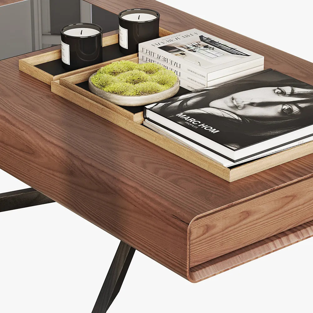 Table basse moderne du milieu du siècle 
