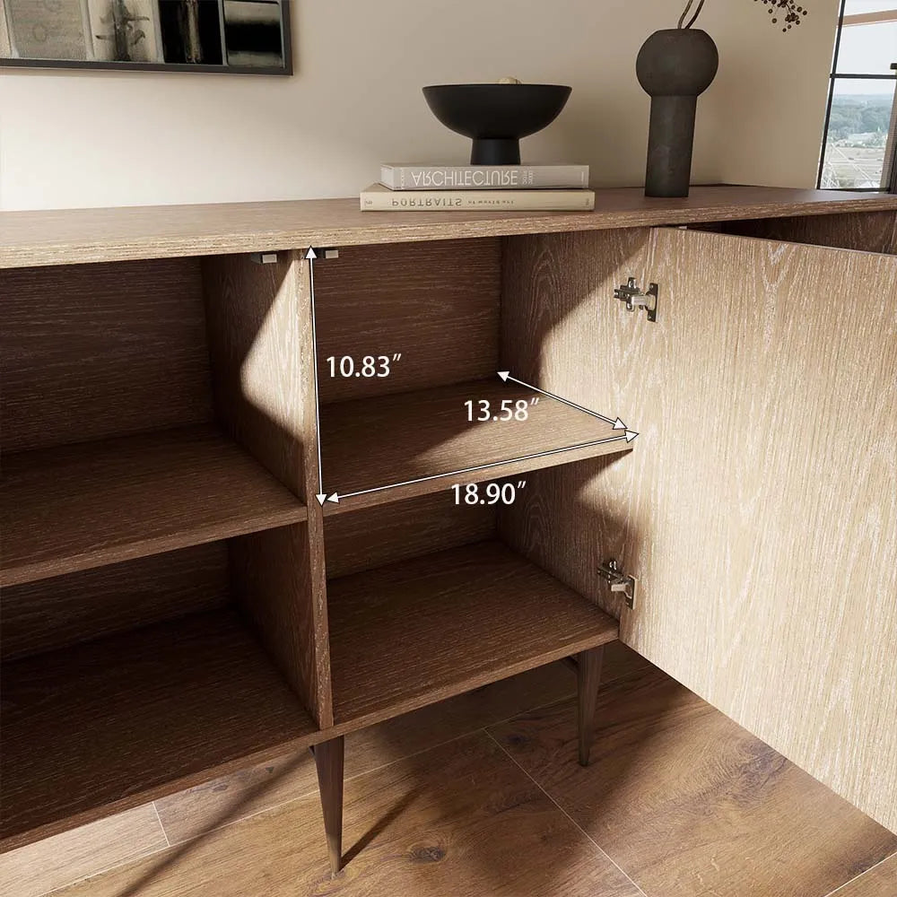 59.06" Mid-Century Modern TV Stand