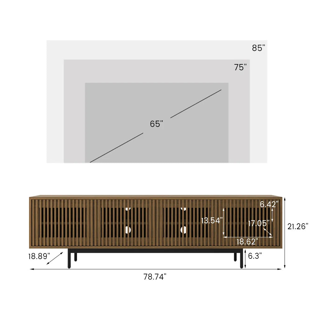 VISION - Mid-Century Modern TV Stand — view 6