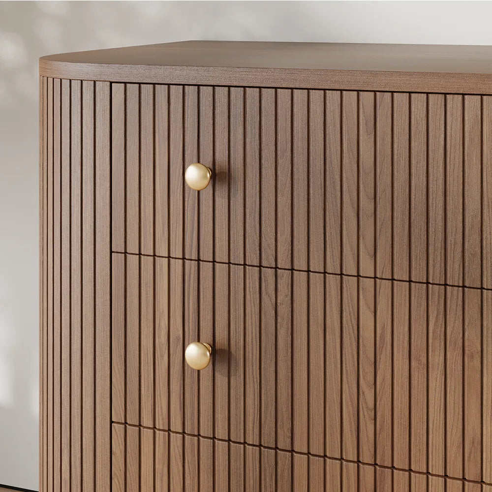 Silva - Commode moderne à 6 tiroirs 