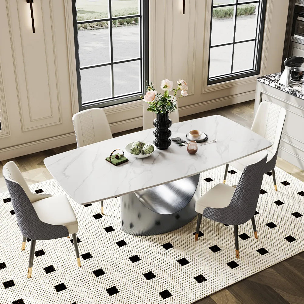 71in  Hobart - Rectangular Sintered Stone Dining Table