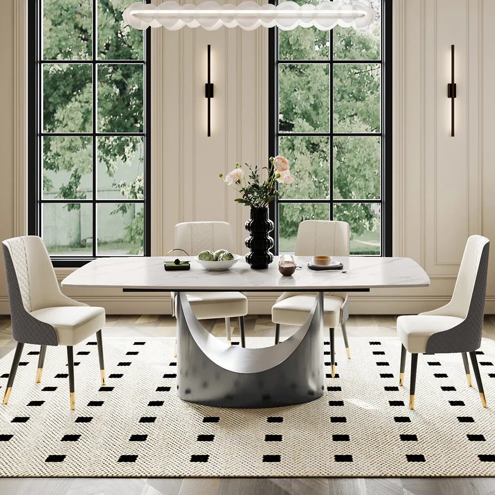 71in  Hobart - Rectangular Sintered Stone Dining Table