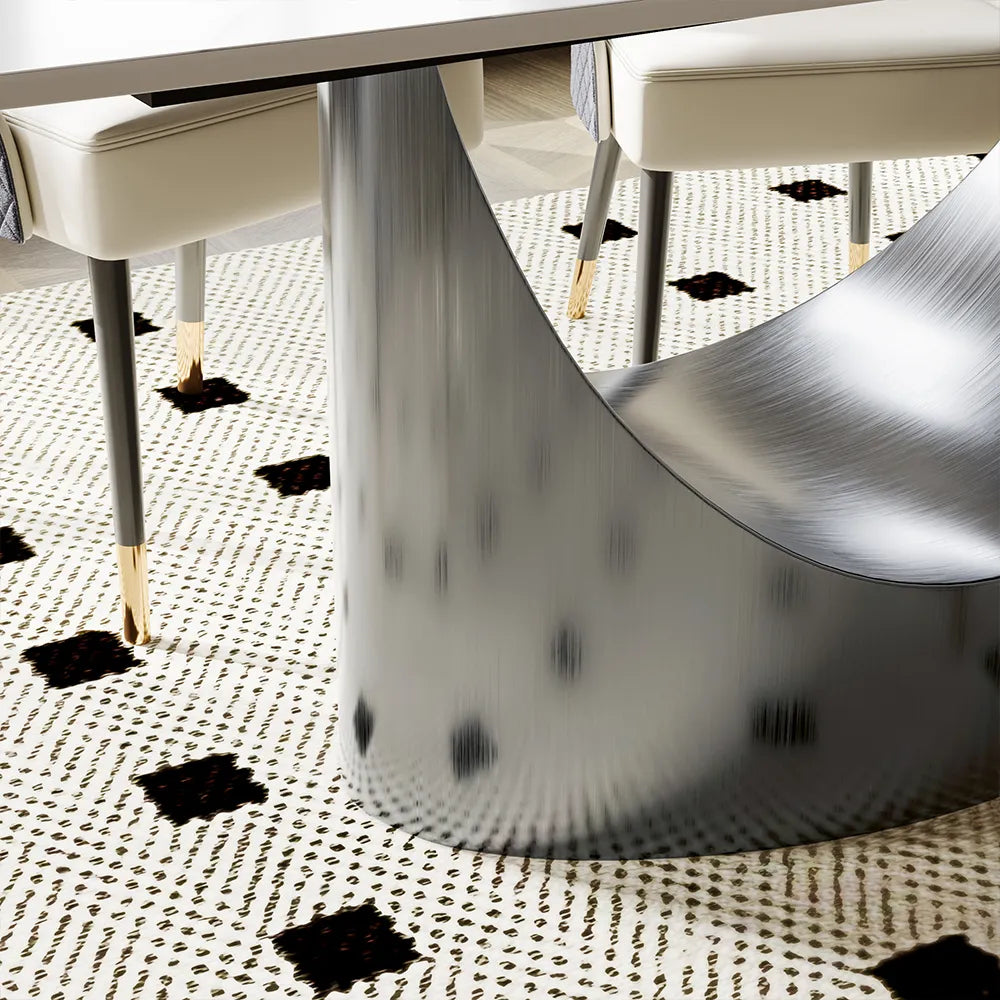 71in  Hobart - Rectangular Sintered Stone Dining Table