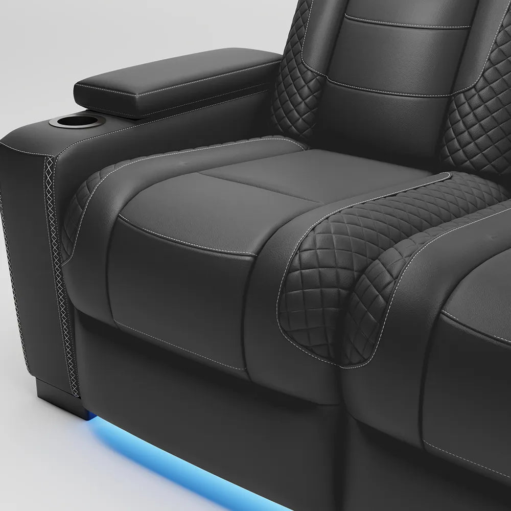 85'' Power Reclining Sofa Home Theather Sofa