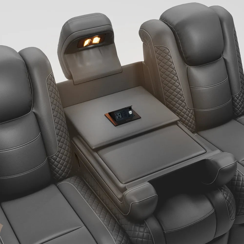 85'' Power Reclining Sofa Home Theather Sofa