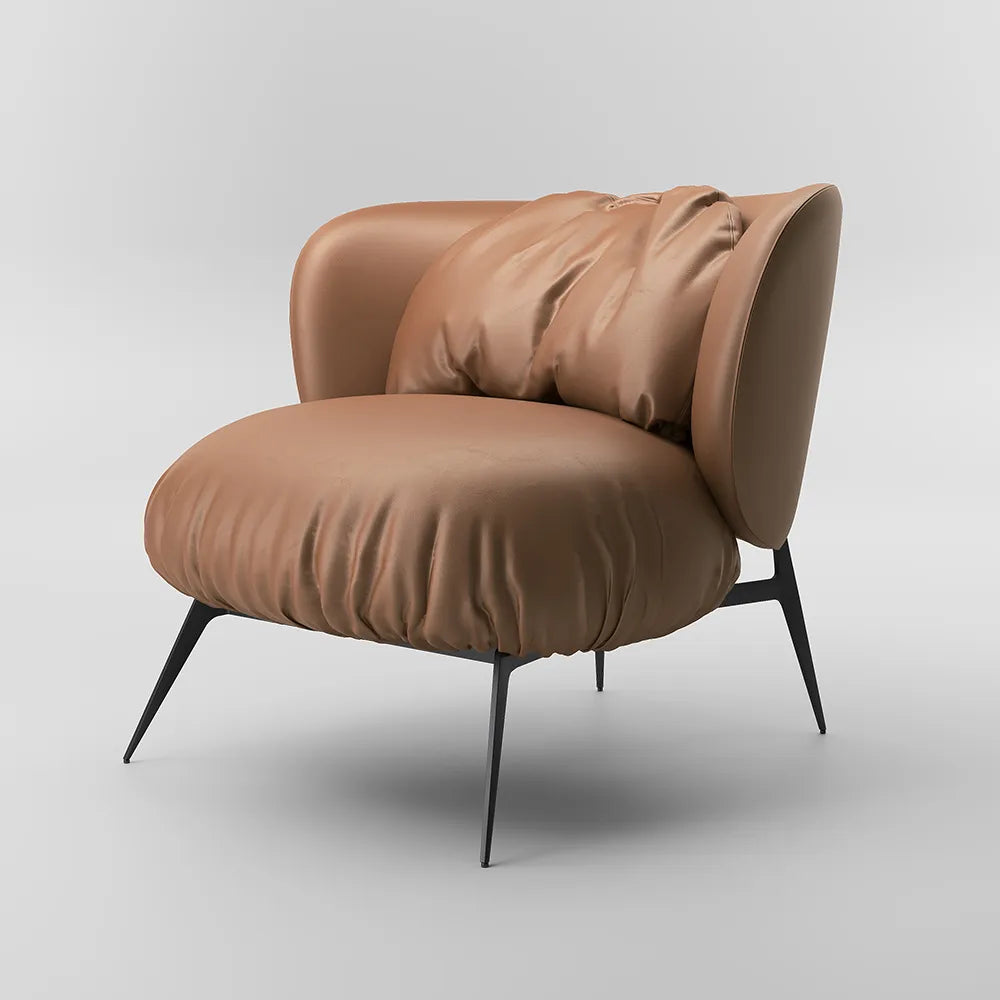 33.46"Mid-Century Modern Accent Chair