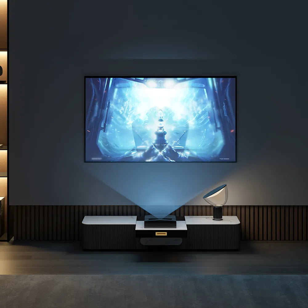 63" Modern TV Stand for Projector