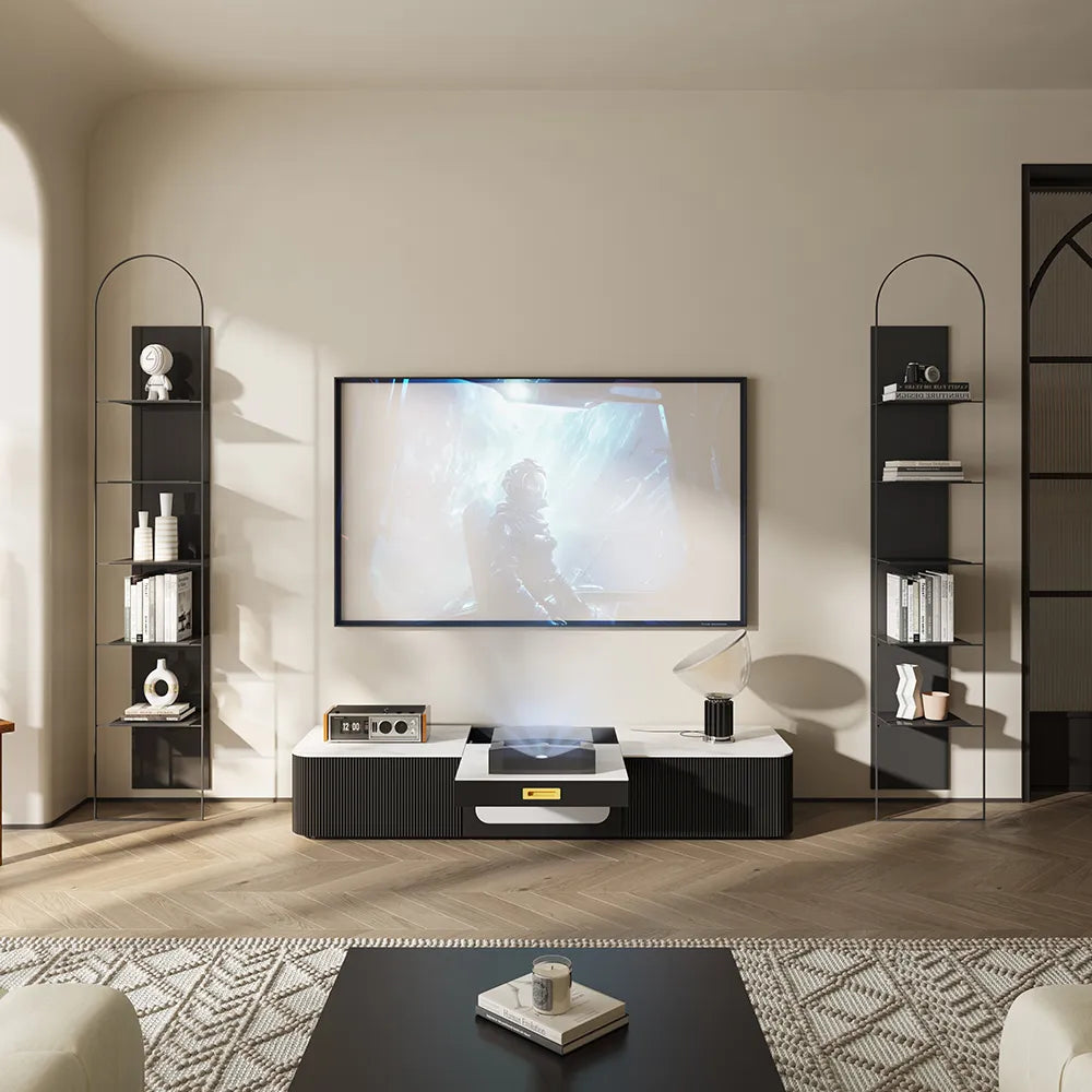 63" Modern TV Stand for Projector