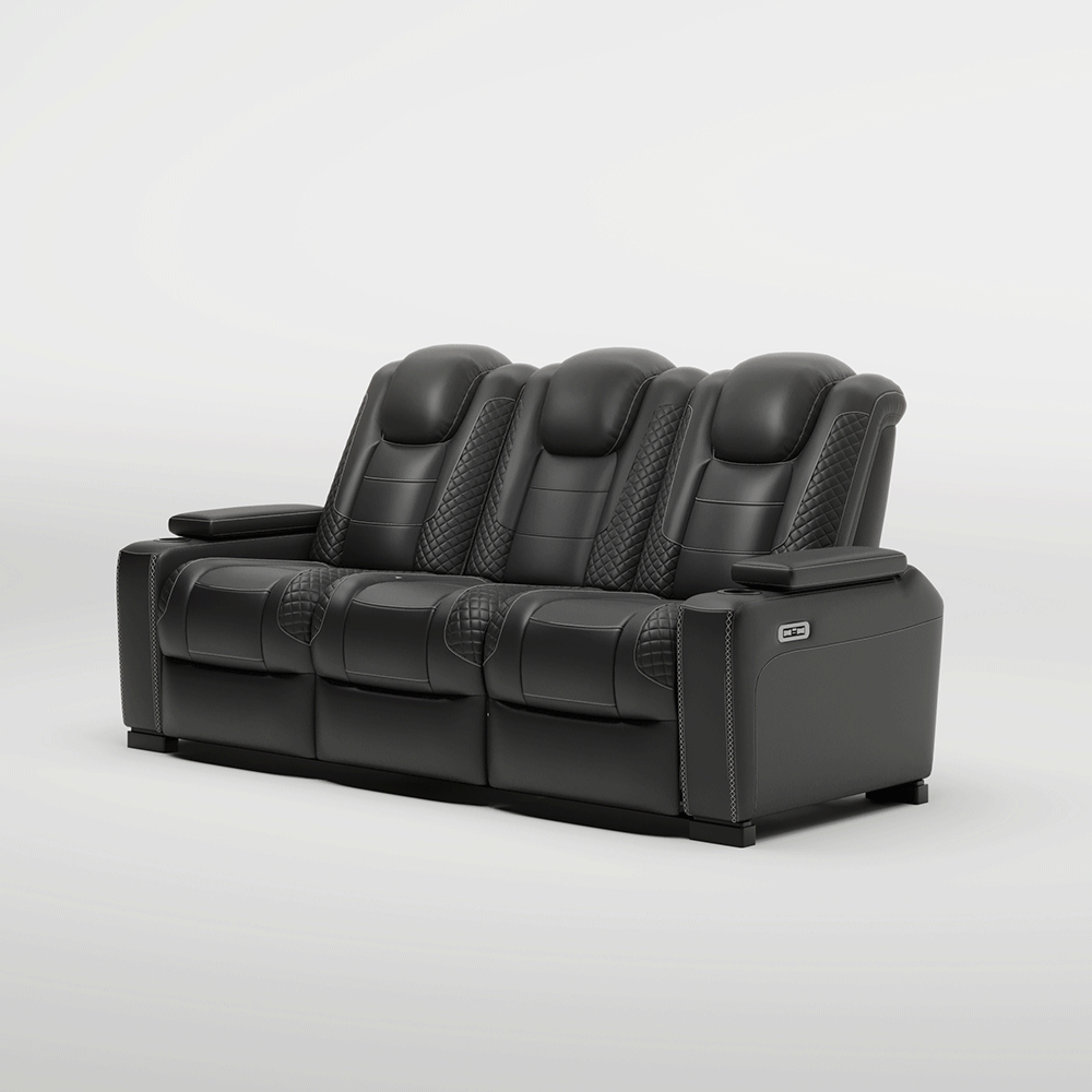 85'' Power Reclining Sofa Home Theather Sofa