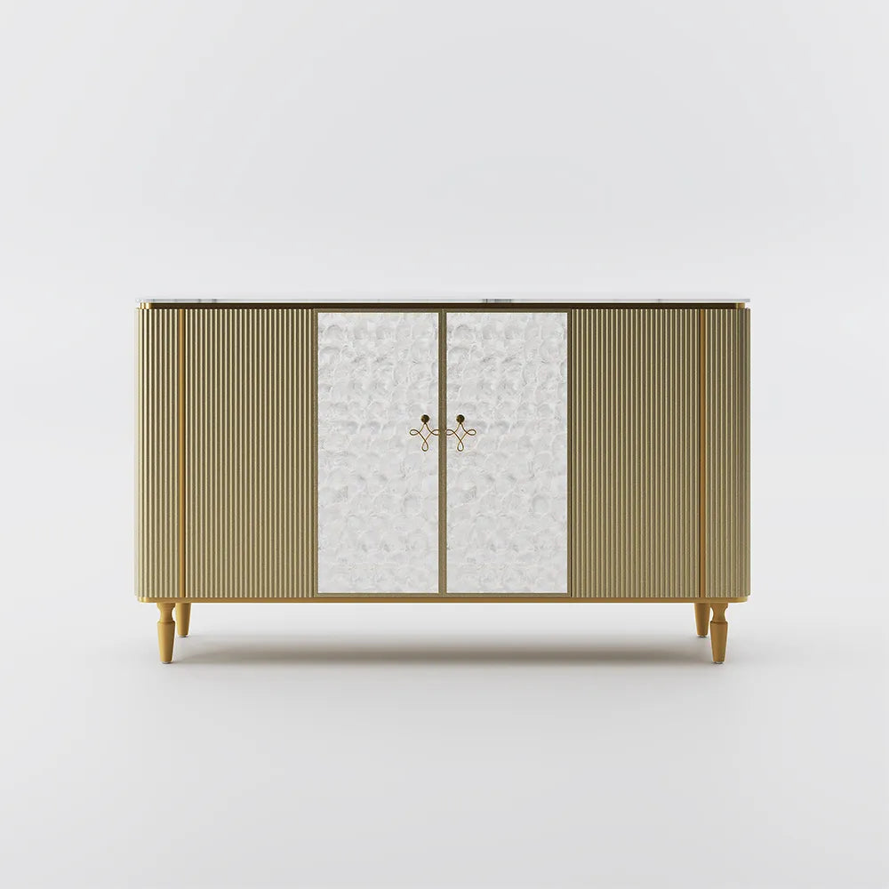 59.06" Modern Luxury Credenza Storage Cabinet