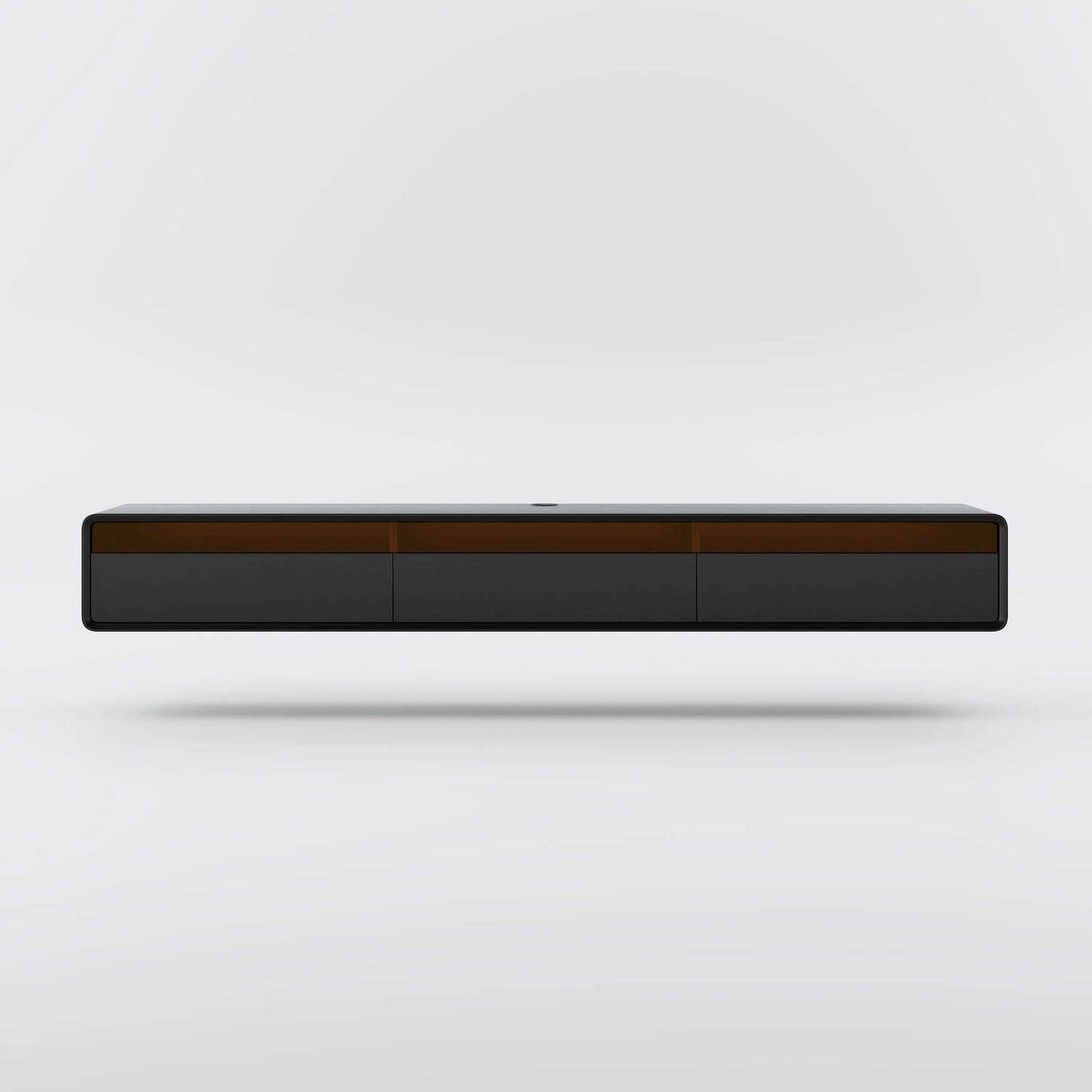 78.7" Black Floating TV Stand