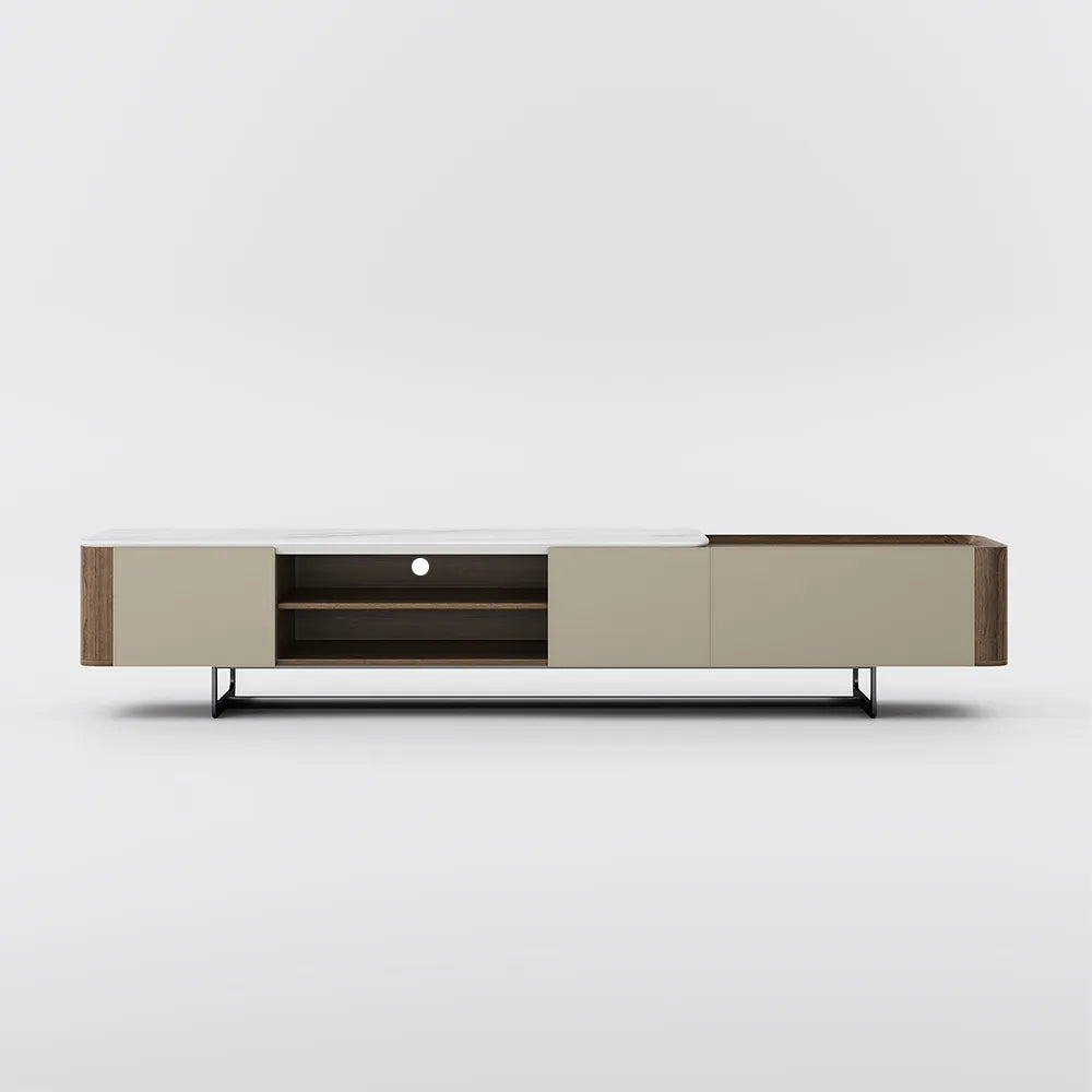 86.61" Modern Minimalist TV Stand