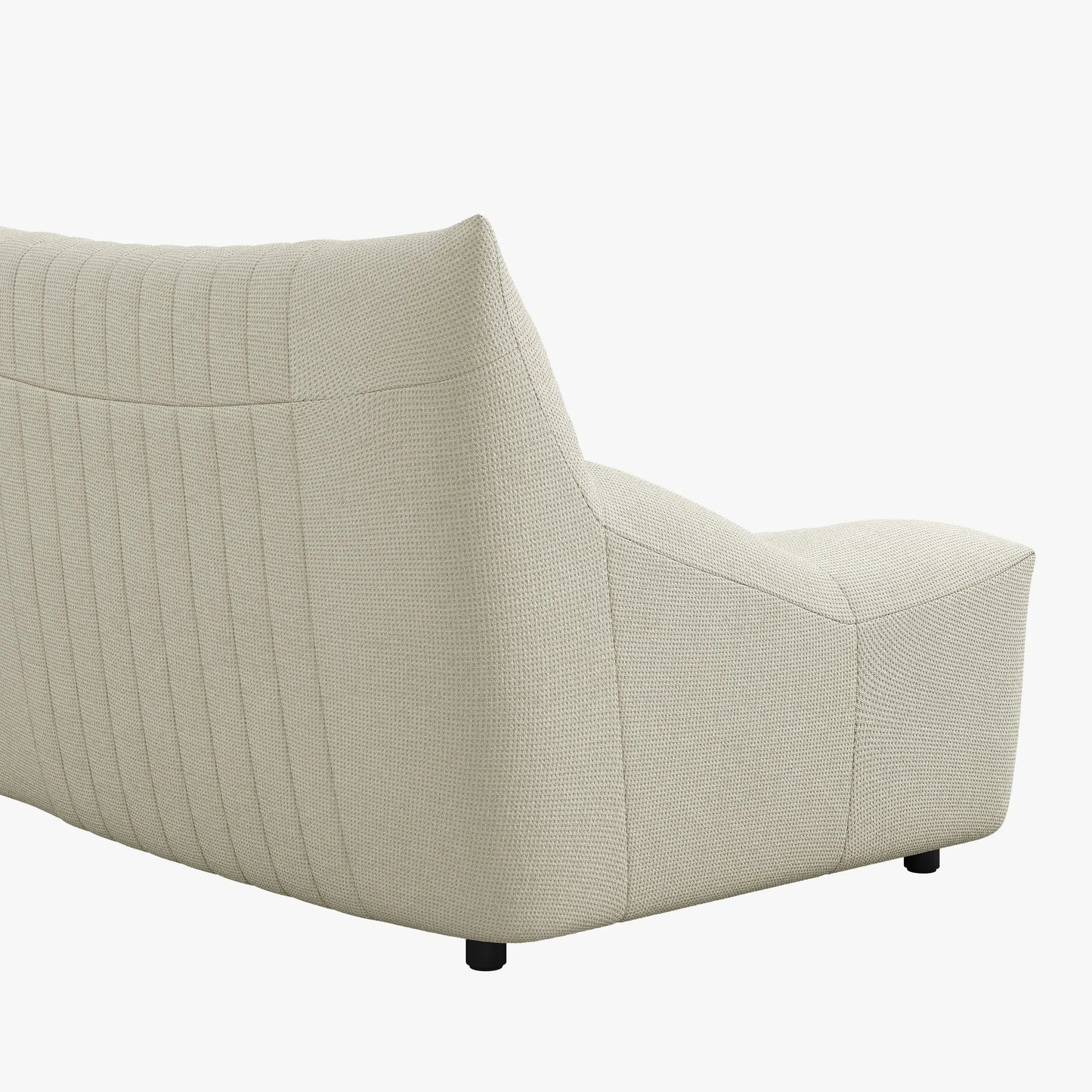 88-inch Modern Country Harp Pattern Three-Seater Sofa