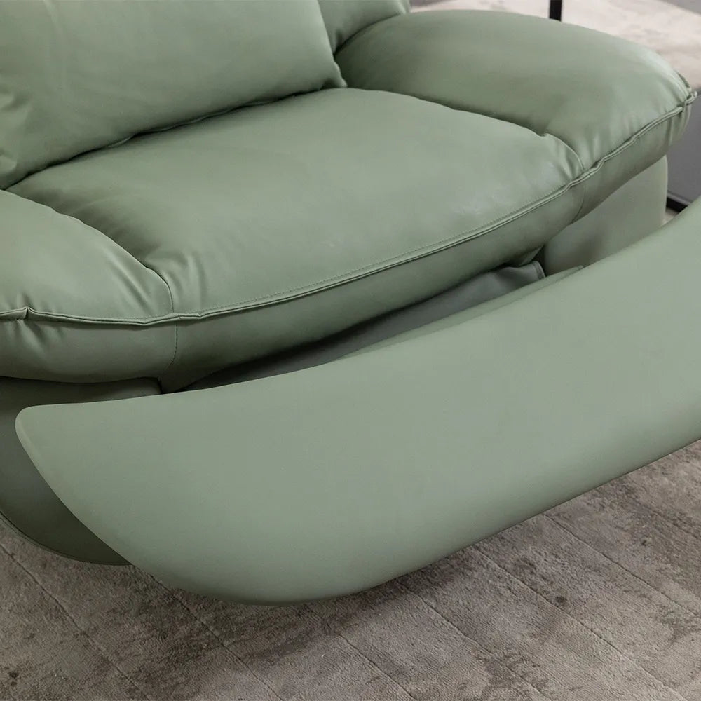 Fauteuil inclinable électrique pivotant avec coussin de taille 