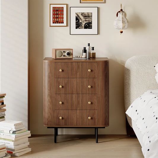 Silva - Modern 4 Drawers Dresser